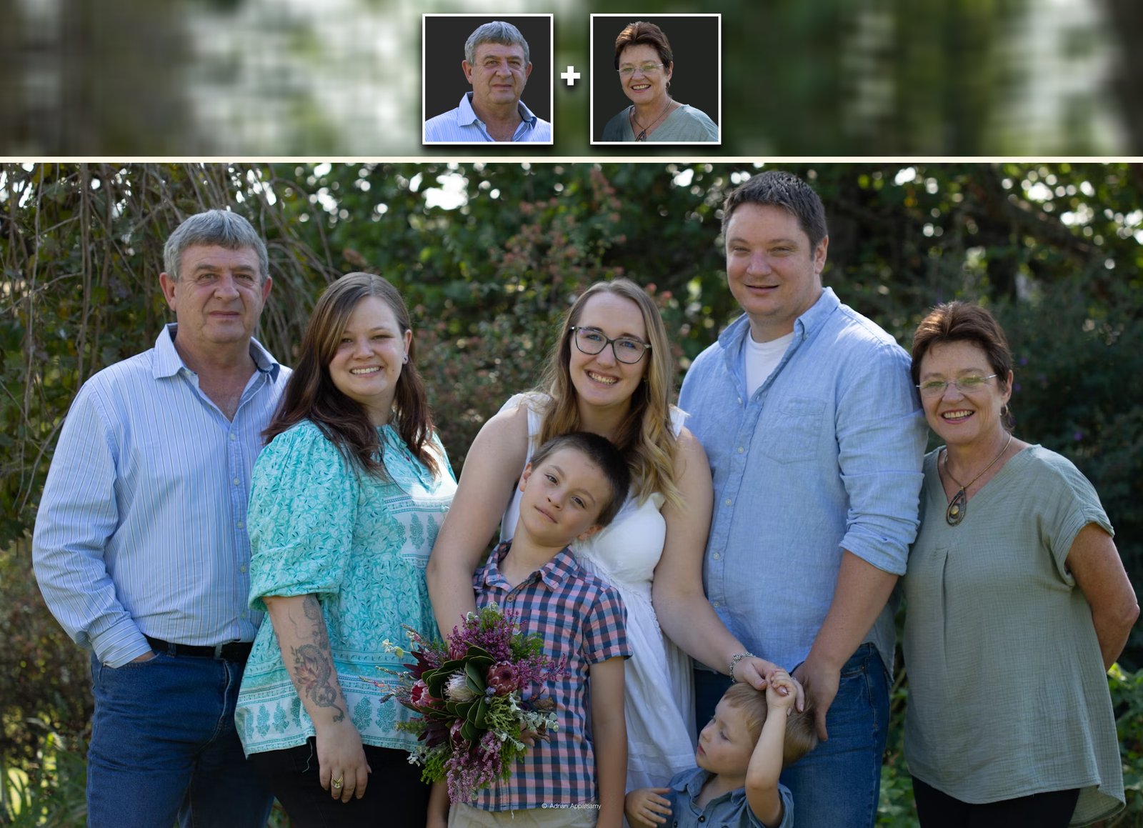 add loved one to photo realistic example