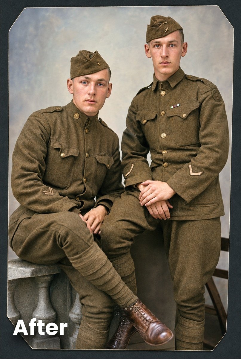 Old Family Photo Restoration by LuxuryGifts