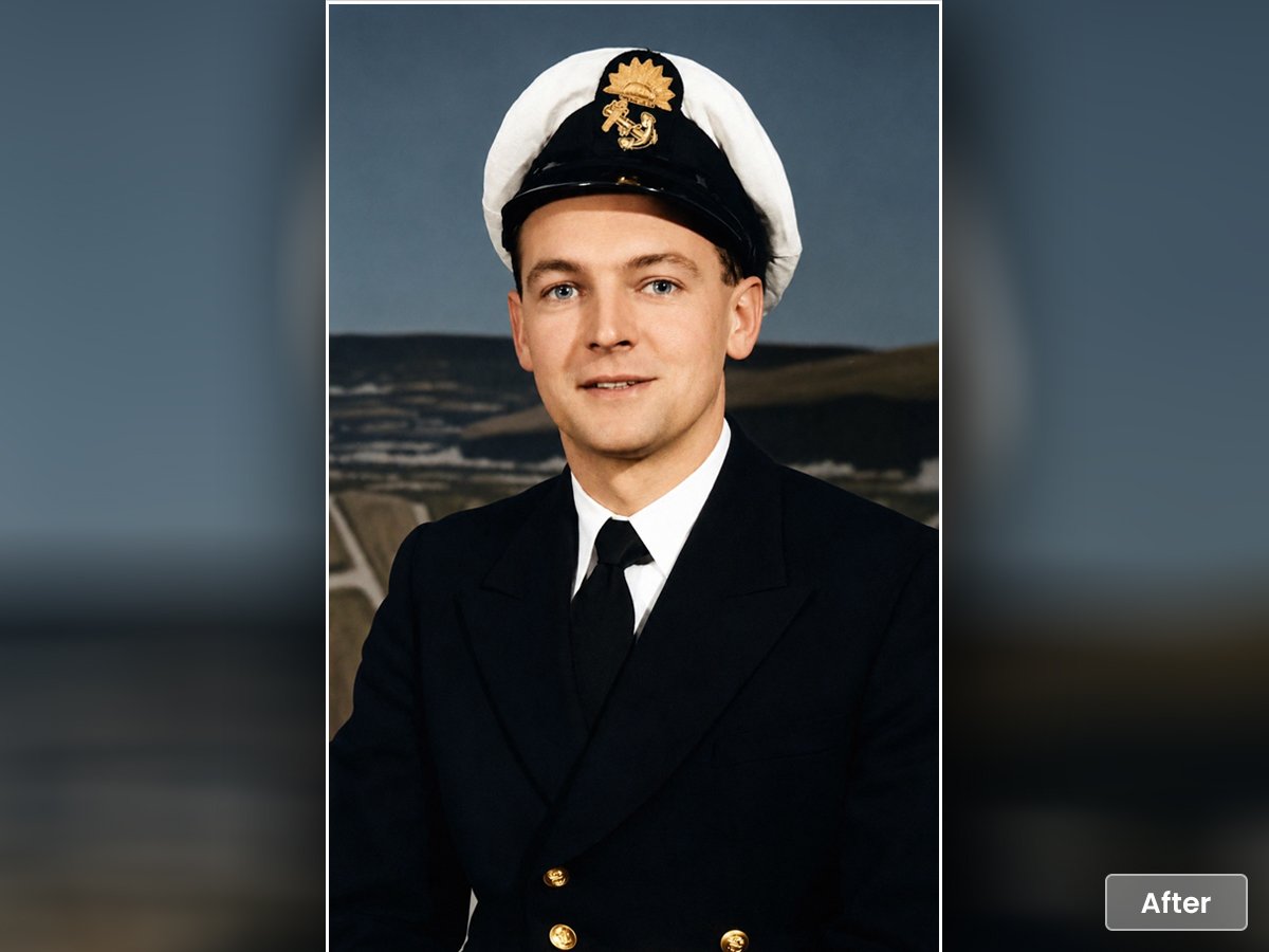 WW2 Military Photo Restoration by LuxuryGifts