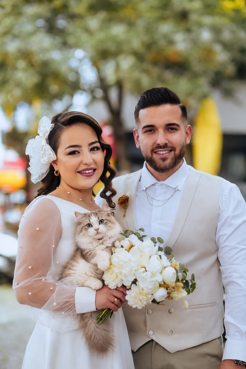 Custom pet and owner heaven portrait memorial artwork